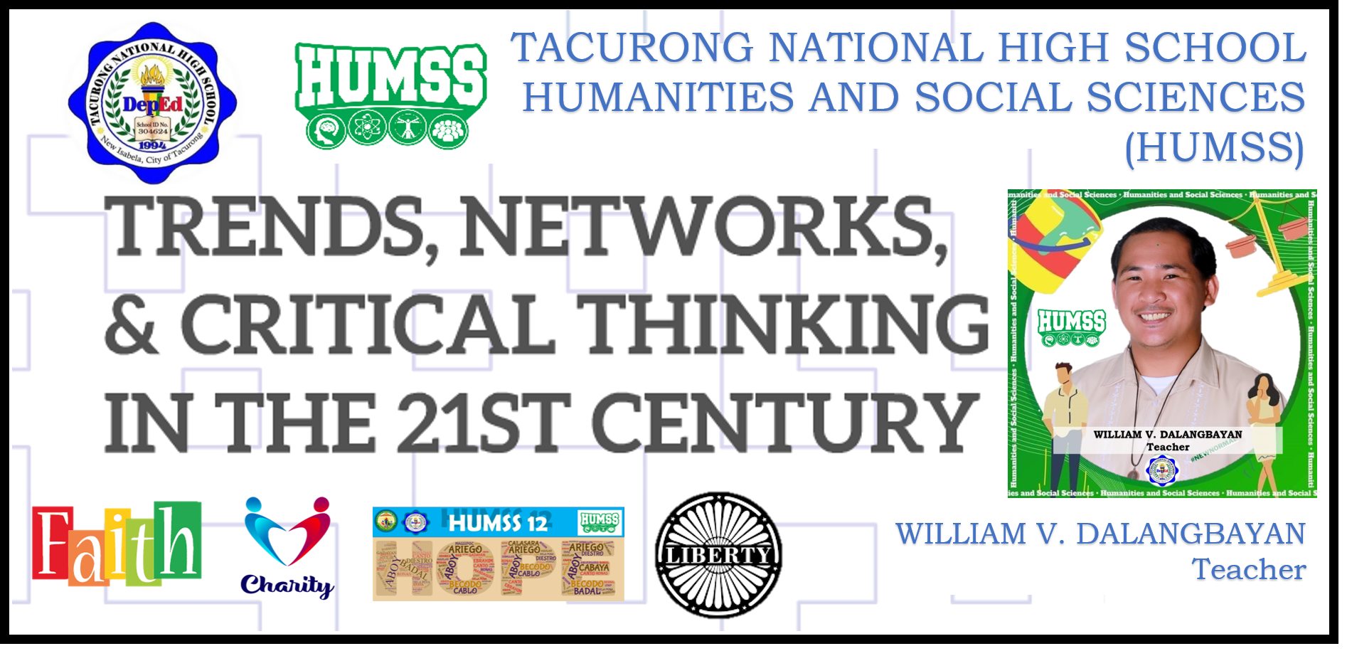 Trends, Networks and Critical Thinking in the 21st Century