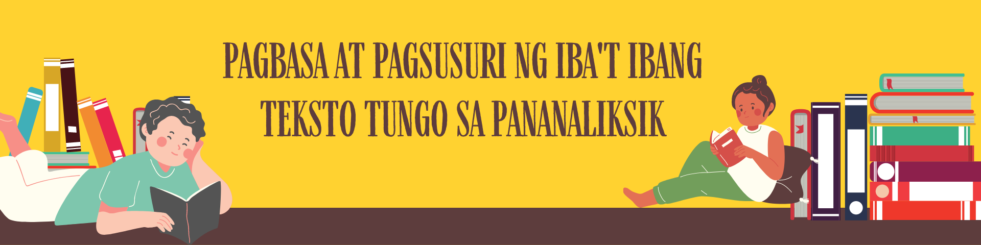 Pagbasa at Pagsusuri ng Iba't ibang Teksto tungo sa Pananaliksik