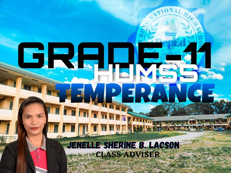 11-HUMSS-Temperance Homeroom