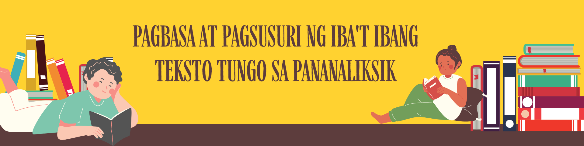 PAGBASA AT PAGSURI NG IBAT-IBANG TEKSTO SA PANANALIKSIK